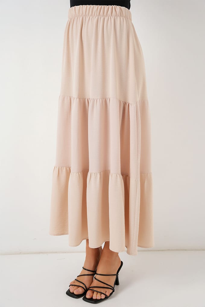Getextureerde Maxi Rok
