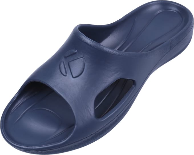 Marineblauwe teenslippers - KOLMAX