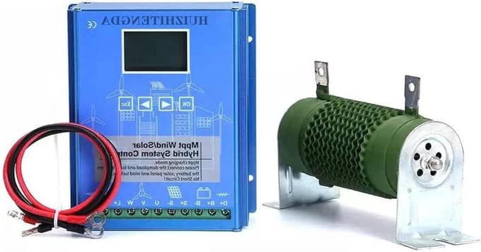 Hybride Laadregelaar - Wind Zonne - Energie Beheer - Hoge Precisie - 5200W - Aluminium