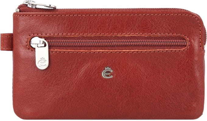 Esquire Toscana Sleuteletui Leer 13 cm - braun