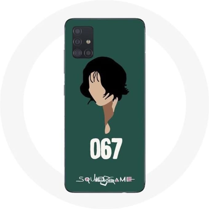 Coque Samsung Galaxy A51 Squid Game Kang Sae Byeok Visage
