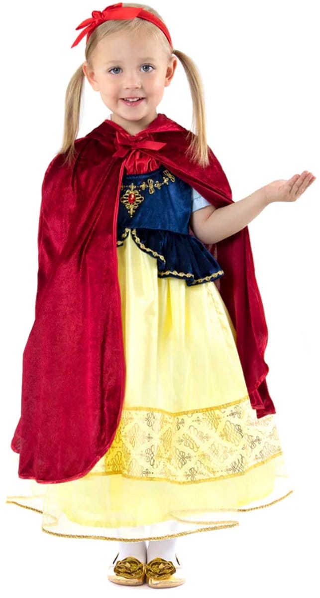 Little Adventures - Rode cape met capuchon – Maat S/M (1-5 Jaar)