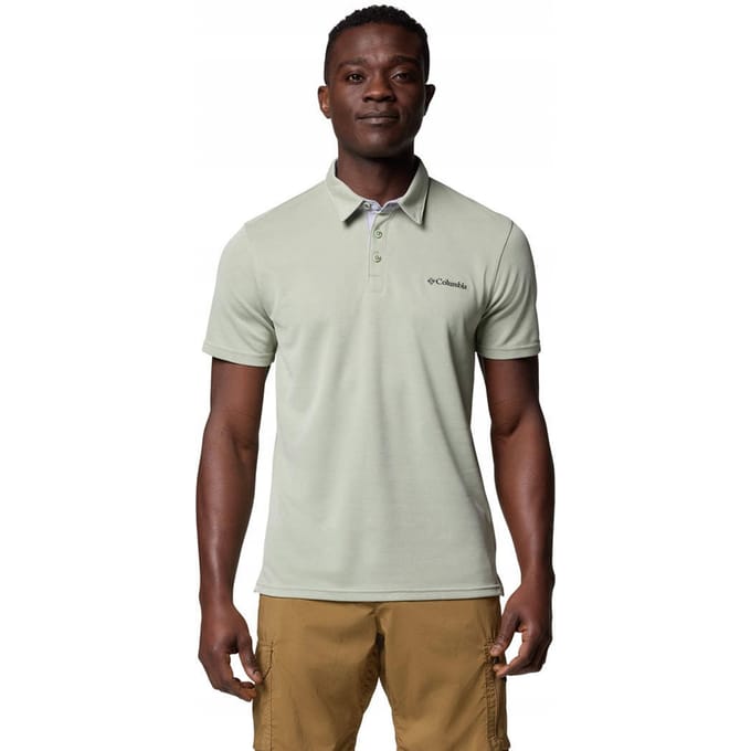 Columbia Heren Nelson Point Poloshirt (Groen)