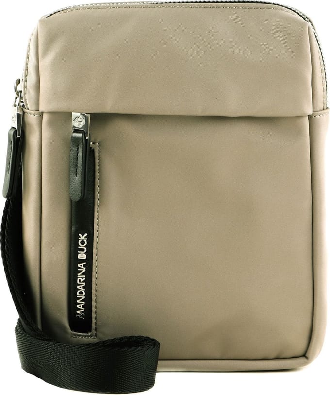 MANDARINA DUCK Schoudertas Hunter Crossover Bag Simply Taupe Beige