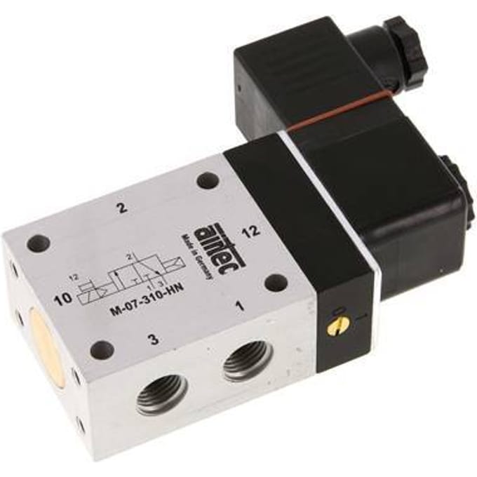 3/2 G1/4'' NC Magneetventiel 24V DC ATEX 1.5-10bar/21.0-140psi Airtec
