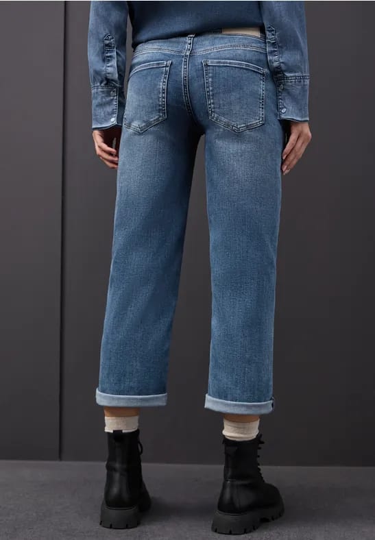 Jeans met verwoeste look