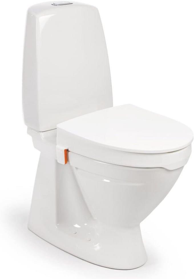 Verhoogde Toiletzitting met Deksel voor Verhoogd Zitcomfort