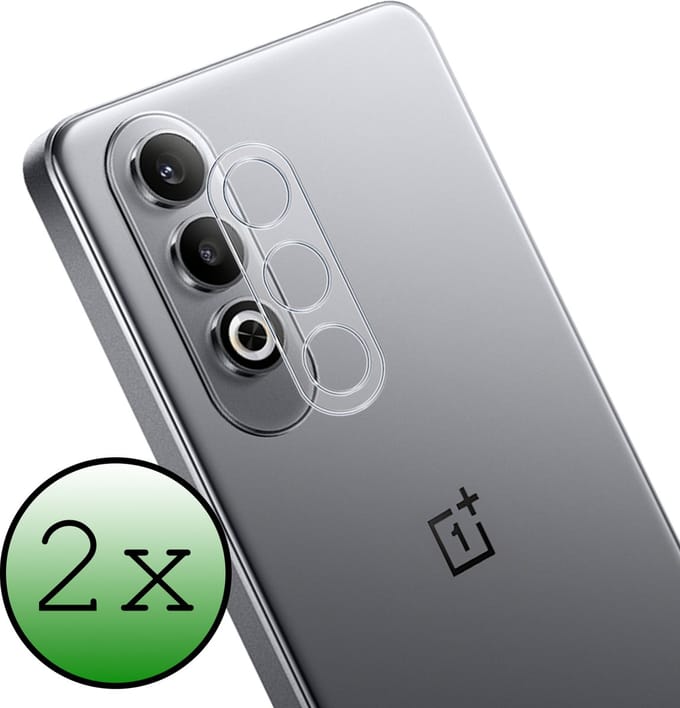 Camera Lens Protector - 2 Stuks Geschikt voor OnePlus Nord CE4 - Camera Screenprotector Beschermglas - Gehard Glas - Tempered Glass - Screen Protector