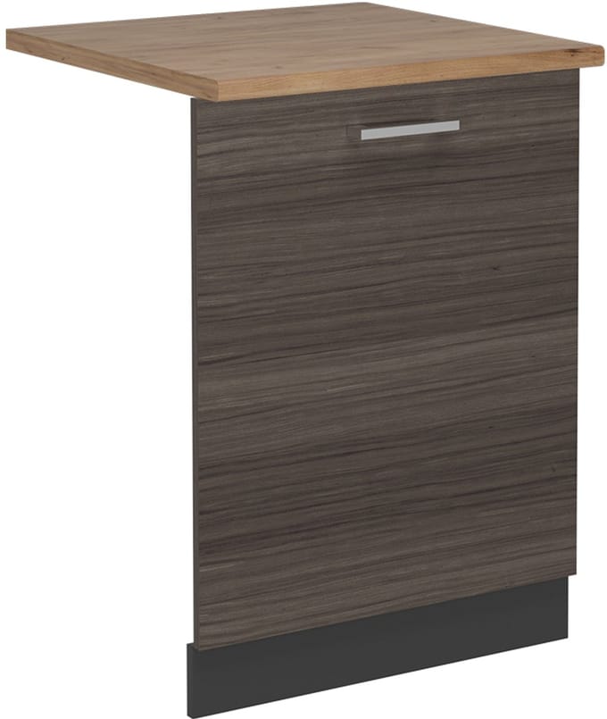 Vicco R-Line Vaatwasserfrontpaneel – 60 cm, WB Eik Edel grijs