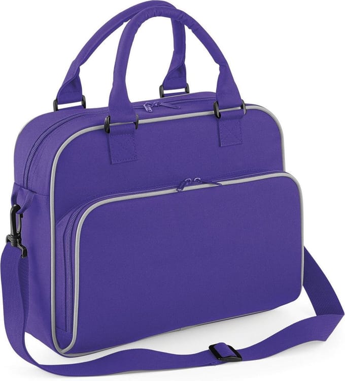 Bagbase Junior Dance Bag Purple/Light Grey 15 Liter