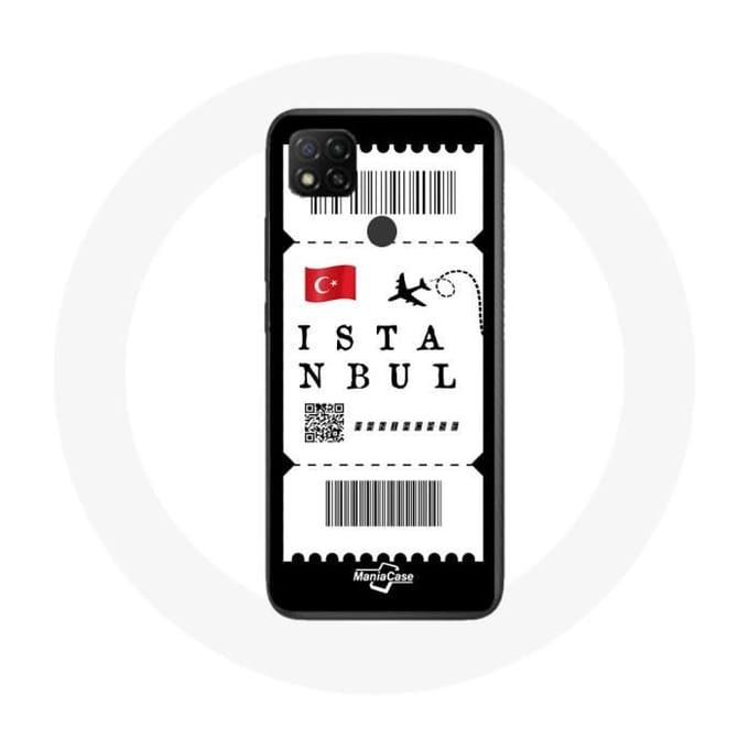 Xiaomi Redmi 9C Case Istanbul-vliegticket