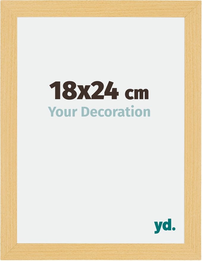 Your Decoration - Fotolijst 18x24 cm - MDF - Beuken Decor - Mura