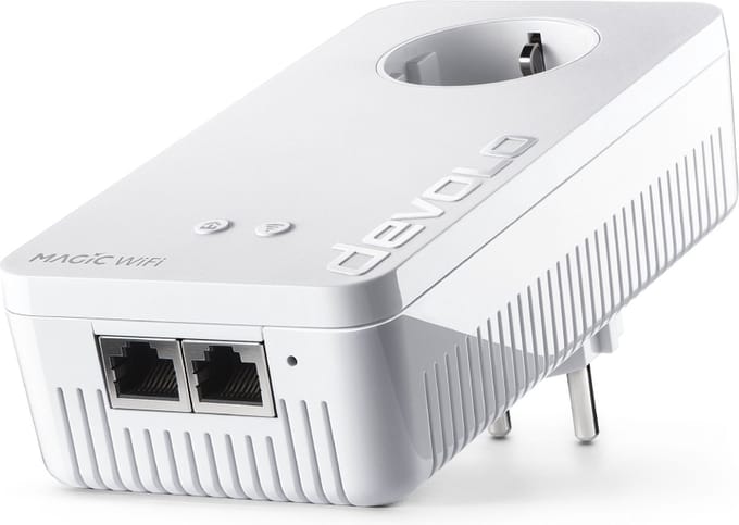 Devolo Magic 2 WiFi next Powerline WiFi uitbreidingsadapter 8610 DE, AT, NL, EU Powerline, WiFi 2400 MBit/s