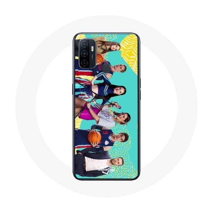 Oppo A53 hoesje Streef je dromen na en karakterposter