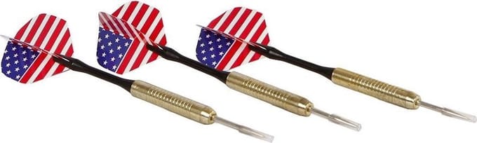 2-play Dartpijlen Brass 18 Gram