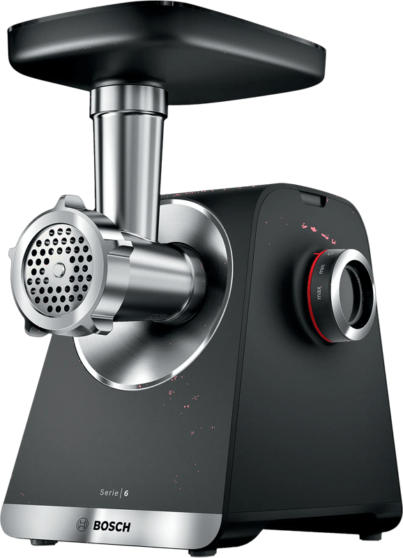 Bosch MFWS640B Vleesmolen - MultiPower - 2100 W - Zwart & Zilver