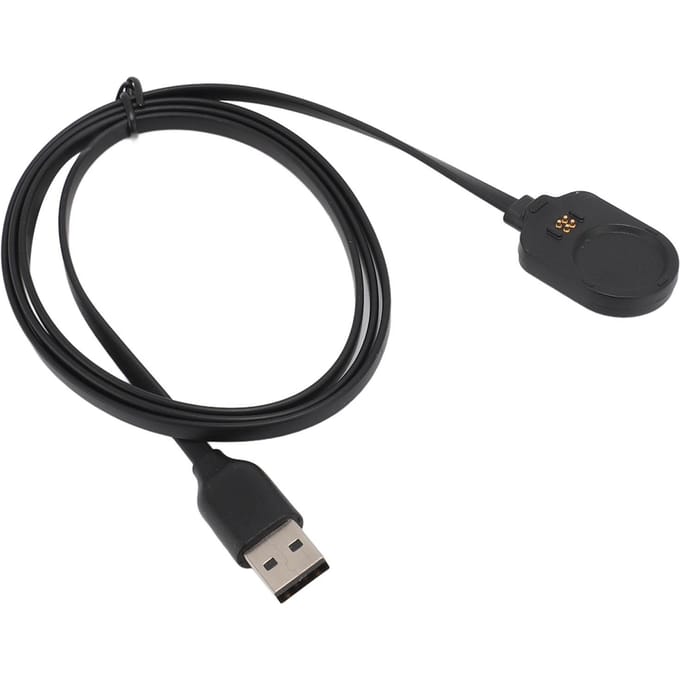 Horlogelader voor Garmin MARQ 2 Veilige Oplaadkabel Vervanging voor Athlete voor Captain voor Golfer black