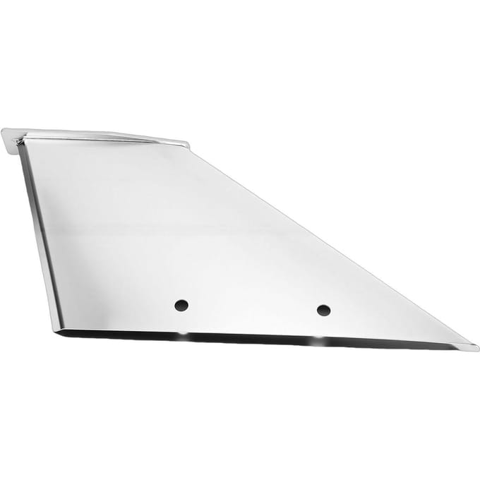 Skeg Beschermer 27031 Roestvrij Staal Vervanging voor Mercruiser Alpha I Generatie II 1991 en hoger white