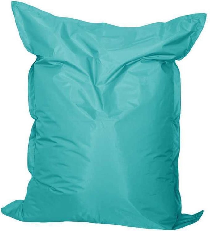 Mr. Lounge - Zitzak met binnenzak-kind-maat S- 110x140- Nylon Aqua