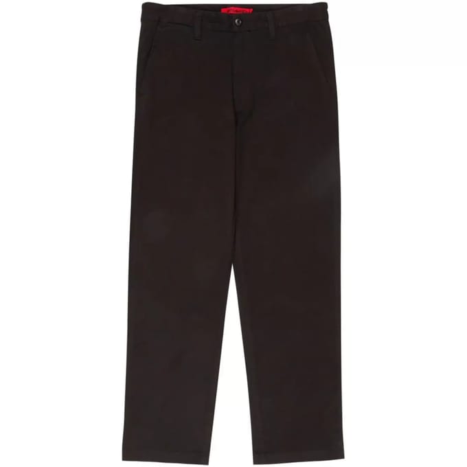 DC Worker Relaxed Chino Broek zwart