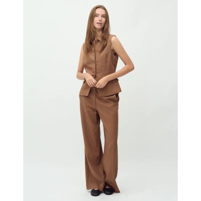 mbyM Cristiana long-m pants brown -