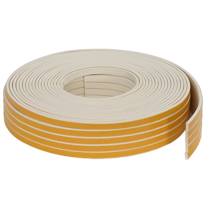 vidaXL - Zelfklevende - raamdichting - Wit - 8 - x - 3 - mm - 100 - m - EPDM-schuin