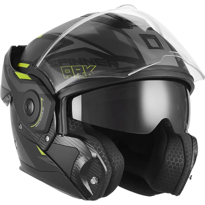 Omkeerbare motorhelm Nox Premium Spinner