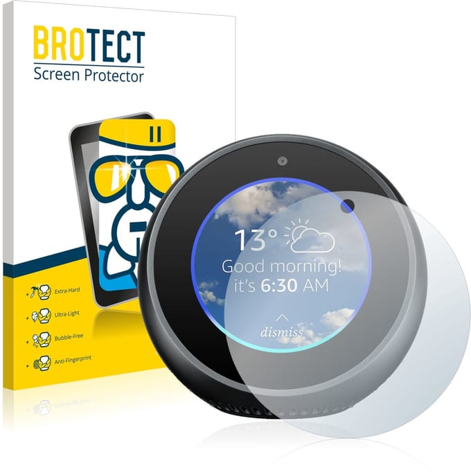 Screenprotector voor Amazon Echo Spot Beschermglas transparant
