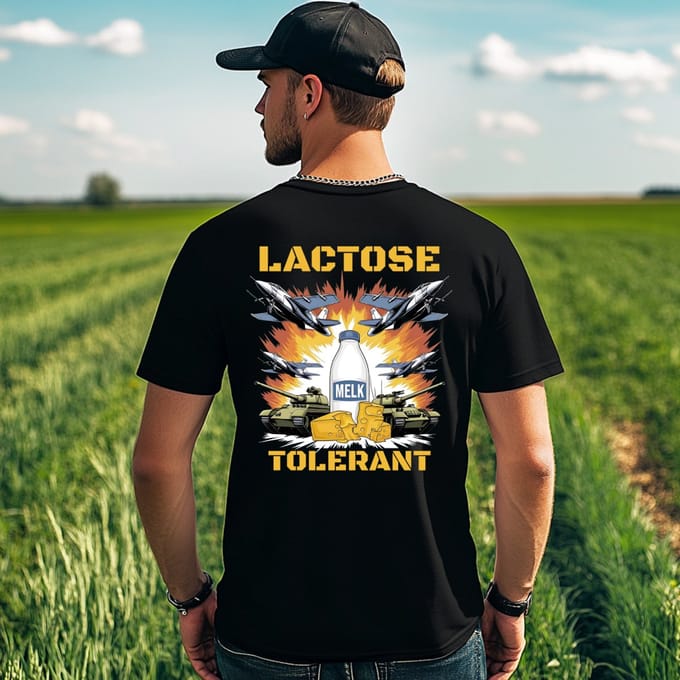 AGRIFANS® Lactose Tolerant - Heren T-shirt - L