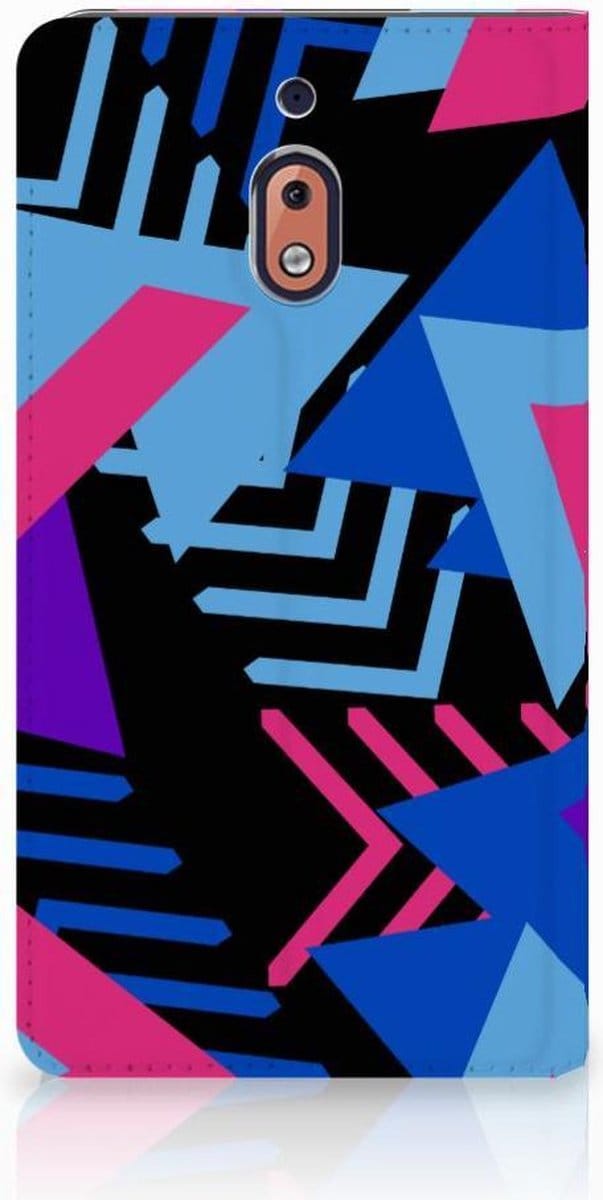 Nokia 2.1 2018 Stand Case Funky Triangle