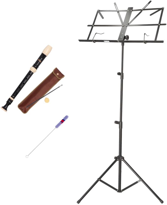 Sopraanblokfluit ABS - Fazley Recorder AS5-G - Zwart