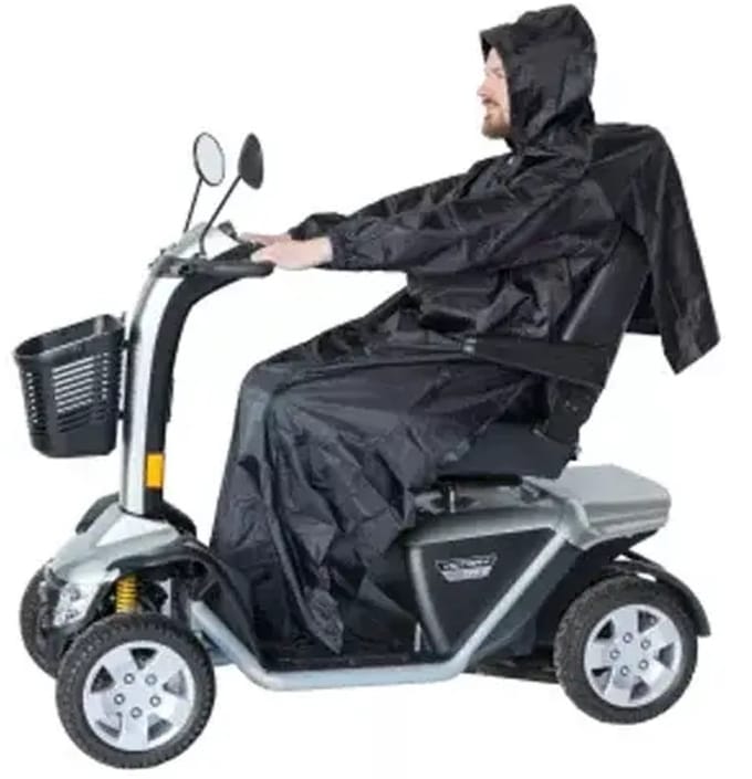 Zorgmiddelenaanhuis - Scootmobiel Regenponcho Large