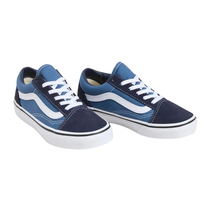 Vans Old Skool Sneakers Kinderen - Navy/True White