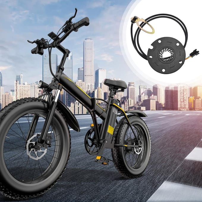 Elektrische fiets Power Trapondersteuning Sensor E-Bike PAS Systeem Assistent Sensor Snelheidssensor 8 Magnet