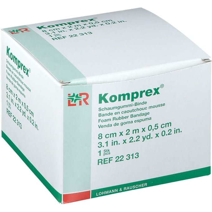 Komprex Binde 8Cmx 2M Dikte 0,5Cm 1 Verband