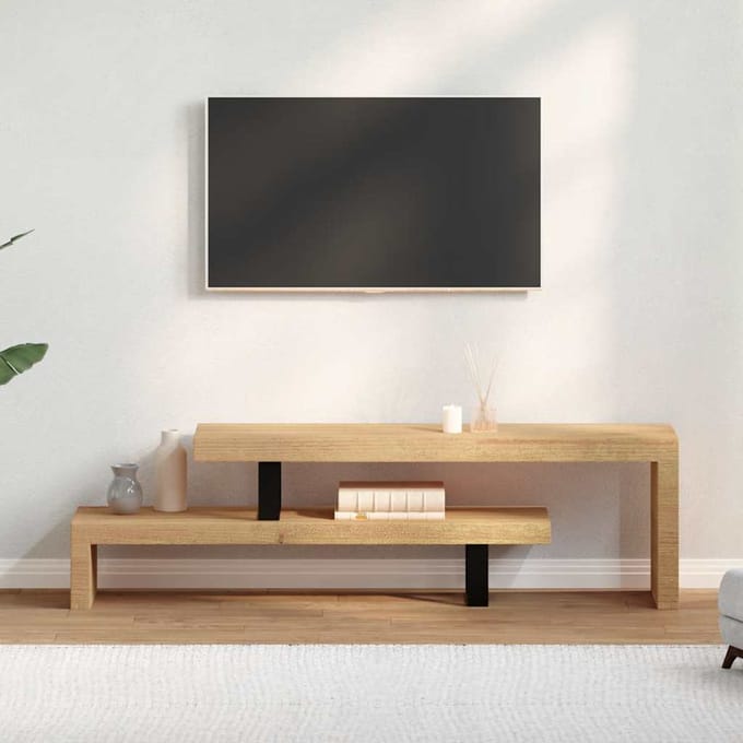 vidaXL - Tv-meubel - massief - mangohout
