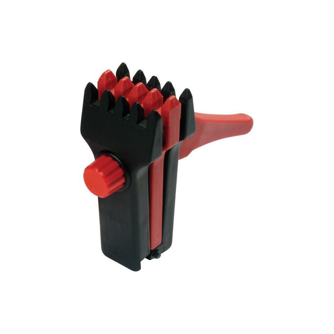 Gamma Universelle Dubbele Klem-Zwart,Rood