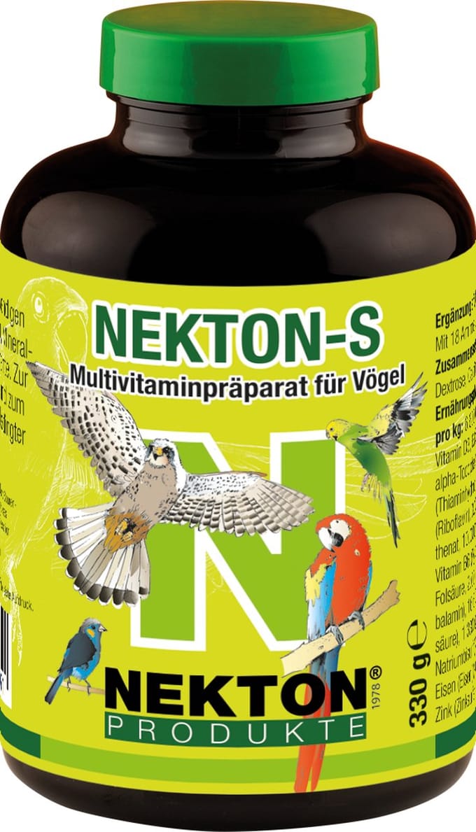 Nekton S - multivitamine voor vogels - 330 gram