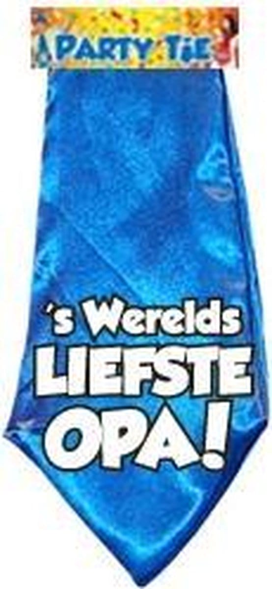 Party tie 's werelds liefste opa! stropdas