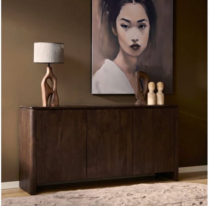 StarFurn Dressoir Dallas Bruin Mangohout 165cm