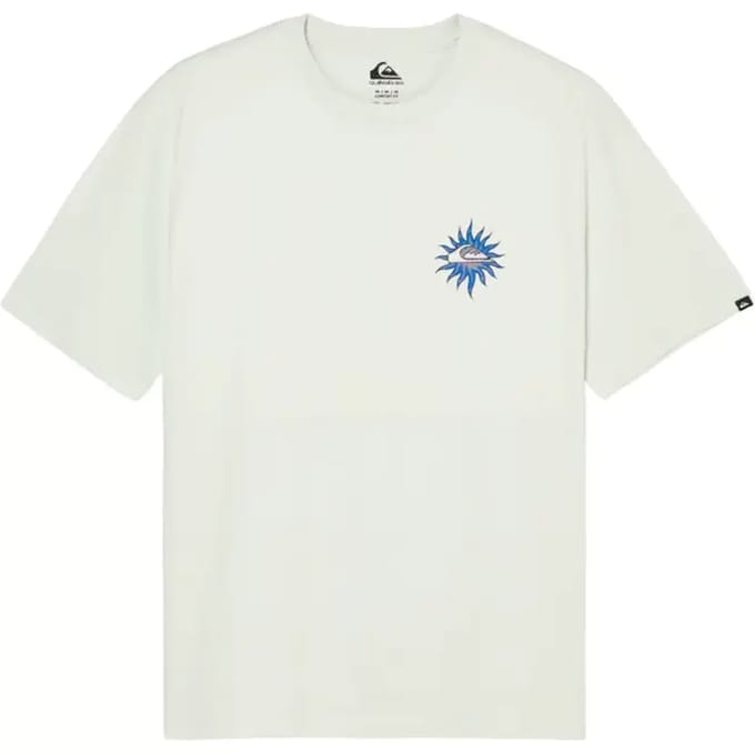 Quiksilver Flow T-shirt Met Korte Mouwen Wit 2XL Man