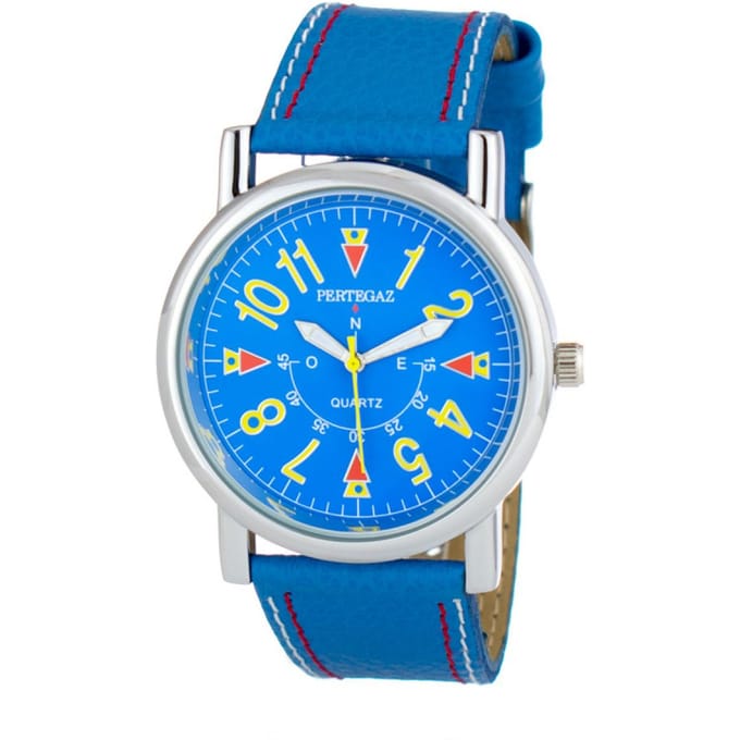 Pertegaz Watches P33004-A Heren Horloge 41MM 3ATM