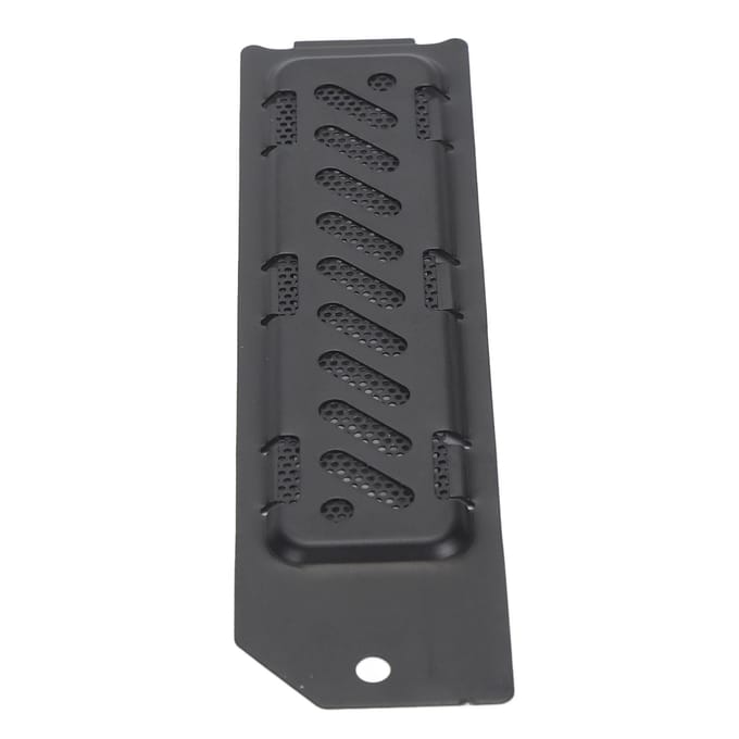 SSD-afdekking Vervanging voor PS5 Slim M.2 SSD Uitbreidingssleuf Ventilatiegaten Aluminiumlegering Metaal zwart