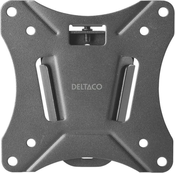 Deltaco ARM-0100 TV Beugel - Vast - 13-27 inch - Max 25kg - Zwart