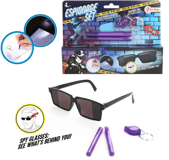 Toi-Toys Spy set 4 pieces.