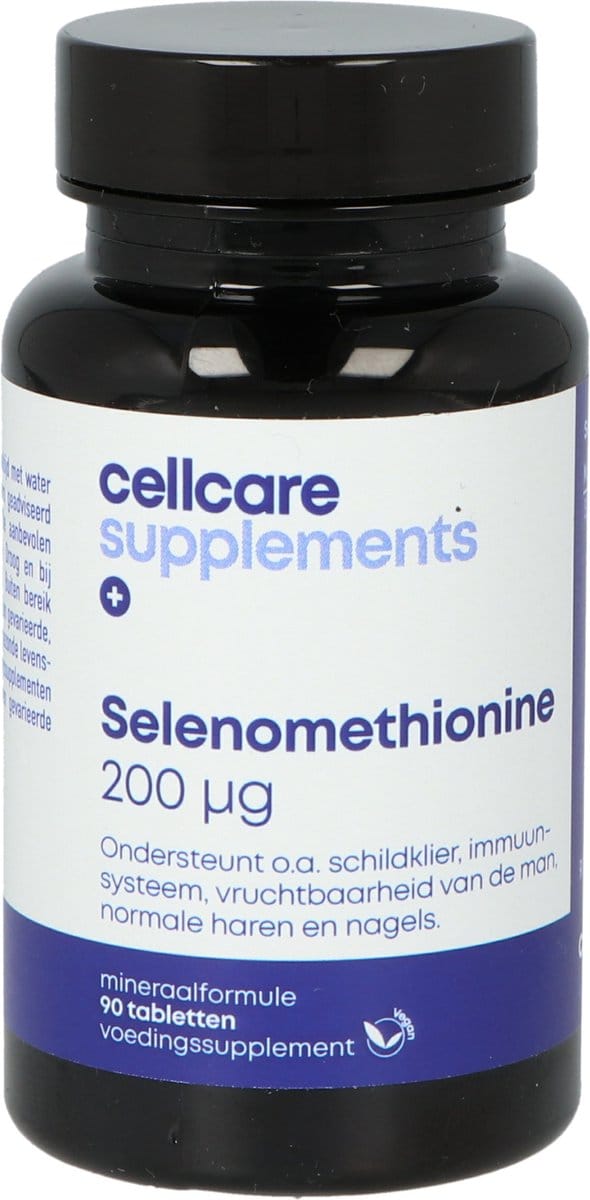 CellCare Selenomethionine 200 - 90 tabletten - Seleniumpreparaat