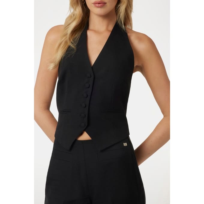 GUESS Marciano By  Danielle Vest Jet Black Taglia: 44 | Gilet Outlet | Donna | Nero