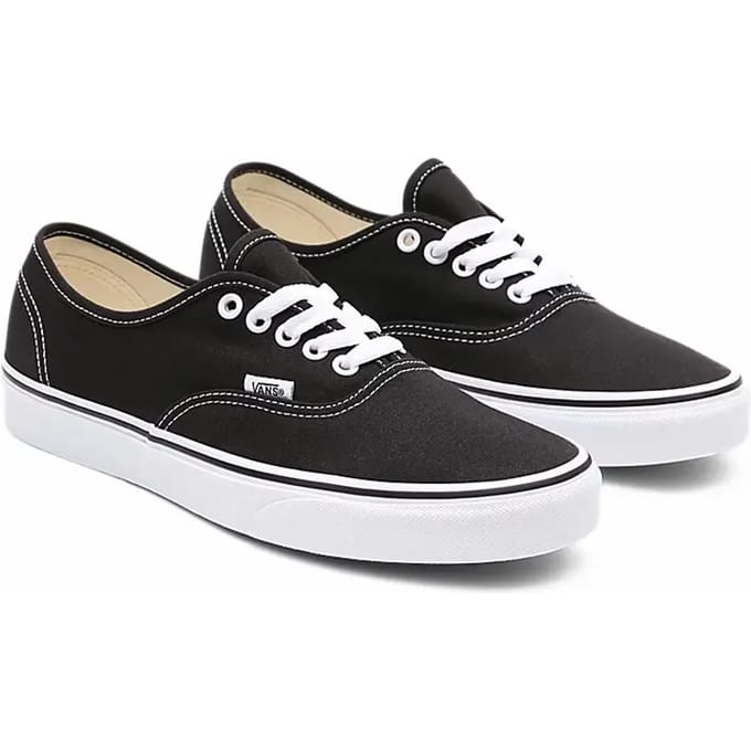 Vans Authentic Sneakers Dames - Zwart - Maat 38 - Canvas