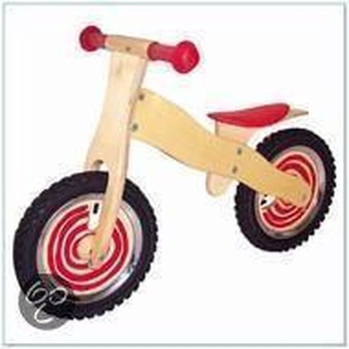 Simply Loopfiets Rood