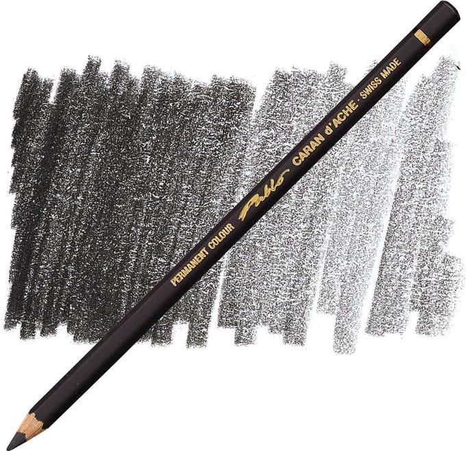 Caran d'Ache Pablo kleurpotlood 409 charcoal grey